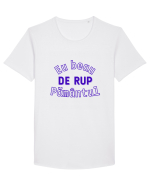 Eu beau de rup pamantul Tricou mânecă scurtă guler larg Bărbat Skater