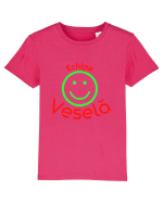 Echipa Vesela Tricou mânecă scurtă  Copii Mini Creator