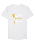 FLIPSIDE Tricou mânecă scurtă guler larg Bărbat Skater