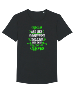 GIRLS Tricou mânecă scurtă guler larg Bărbat Skater