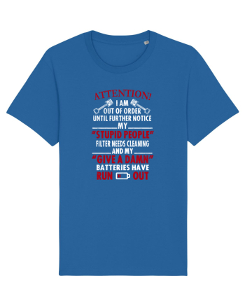 ATTENTION Royal Blue