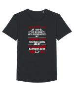 ATTENTION Tricou mânecă scurtă guler larg Bărbat Skater