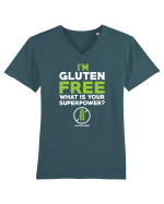 GLUTEN FREE Tricou mânecă scurtă guler V Bărbat Presenter