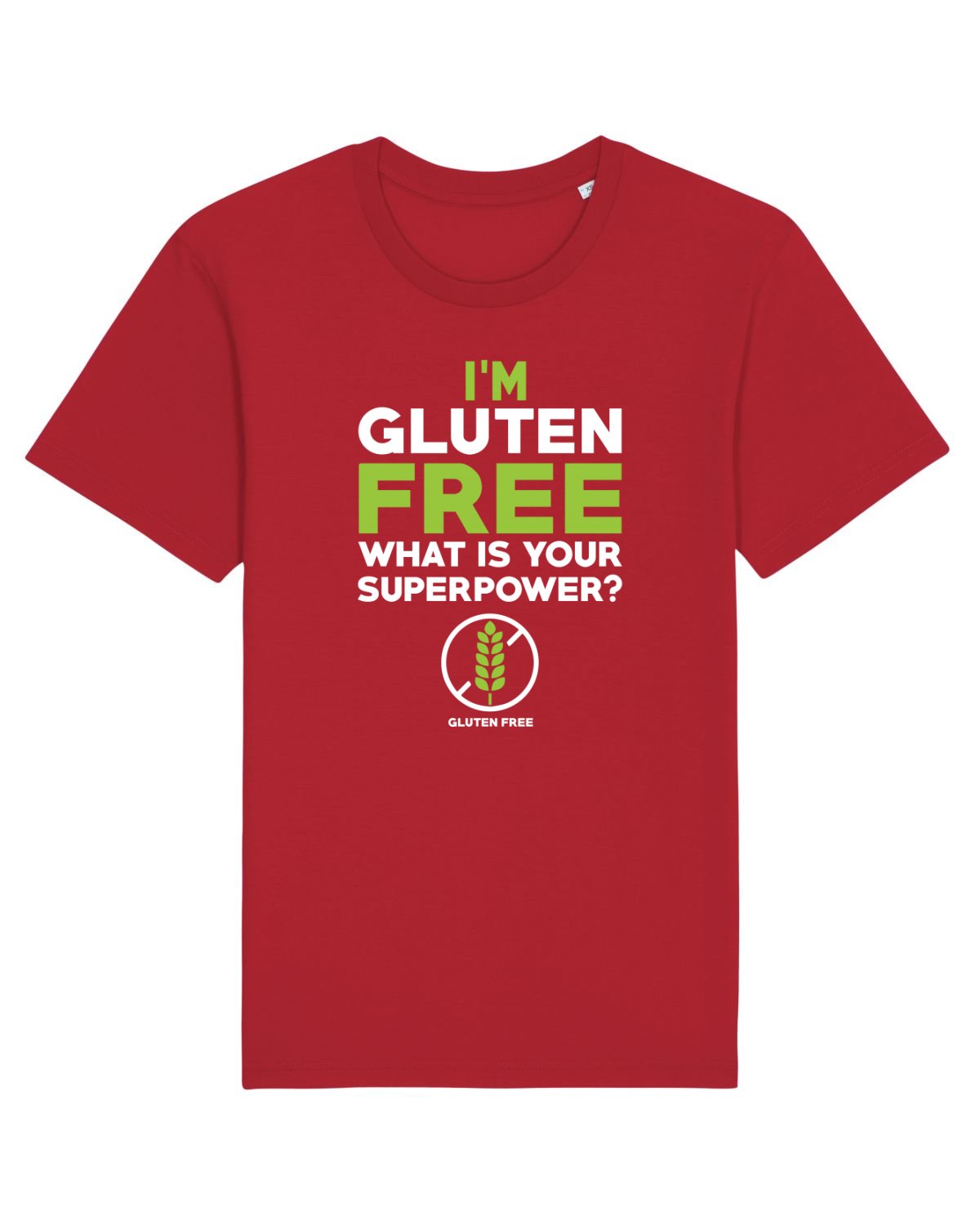 Tricou mânecă scurtă Unisex Rocker Red