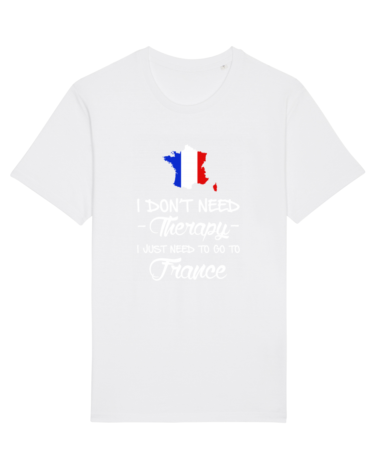 Tricou mânecă scurtă Unisex Rocker White