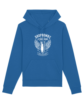 Drop Atomic Bombs White Royal Blue