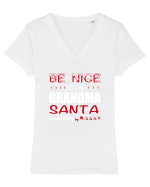 GRANDMA Tricou mânecă scurtă guler V Damă Evoker