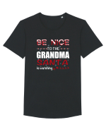 GRANDMA Tricou mânecă scurtă guler larg Bărbat Skater