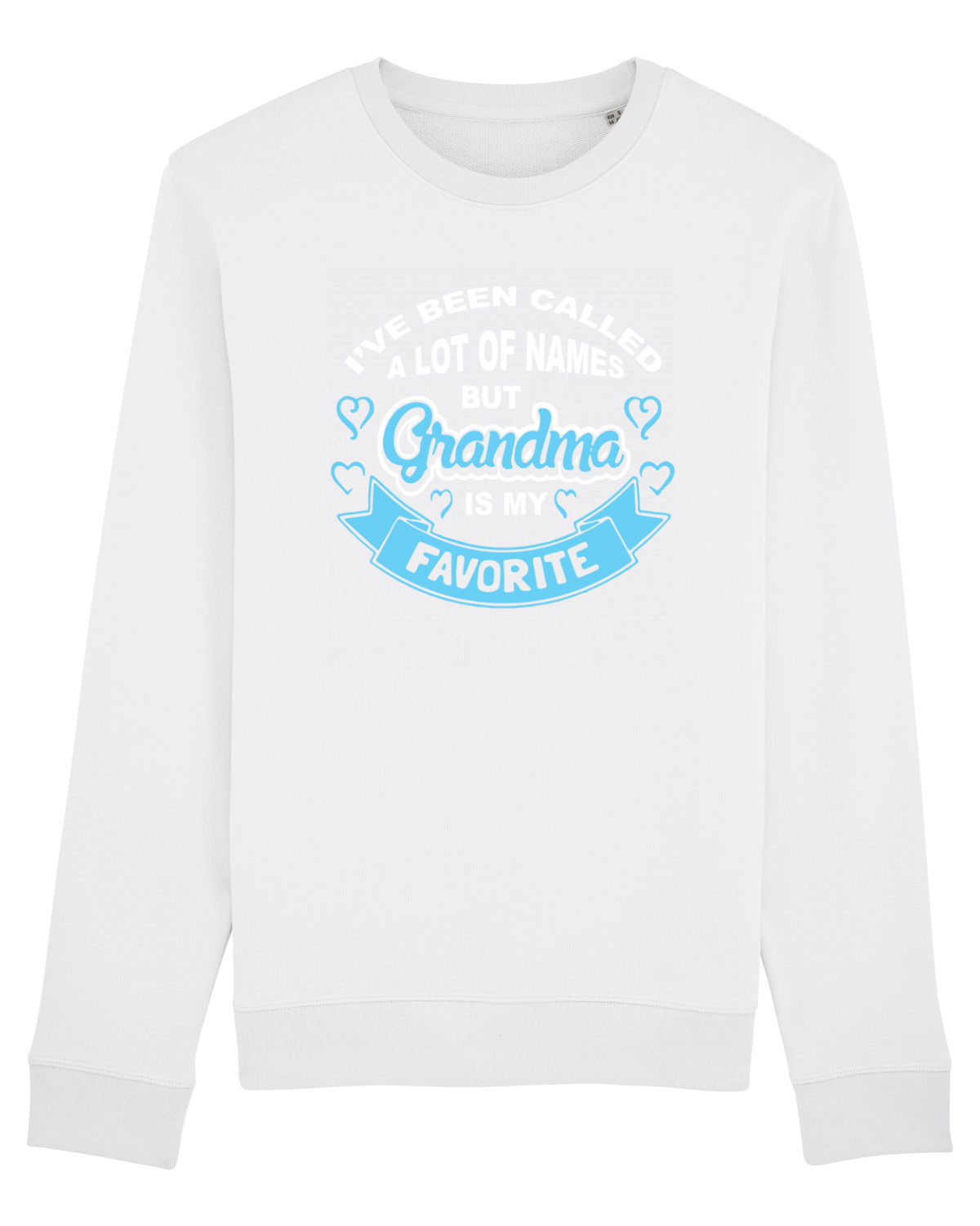 Bluză mânecă lungă Unisex Rise White