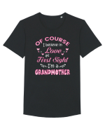 GRANDMA Tricou mânecă scurtă guler larg Bărbat Skater