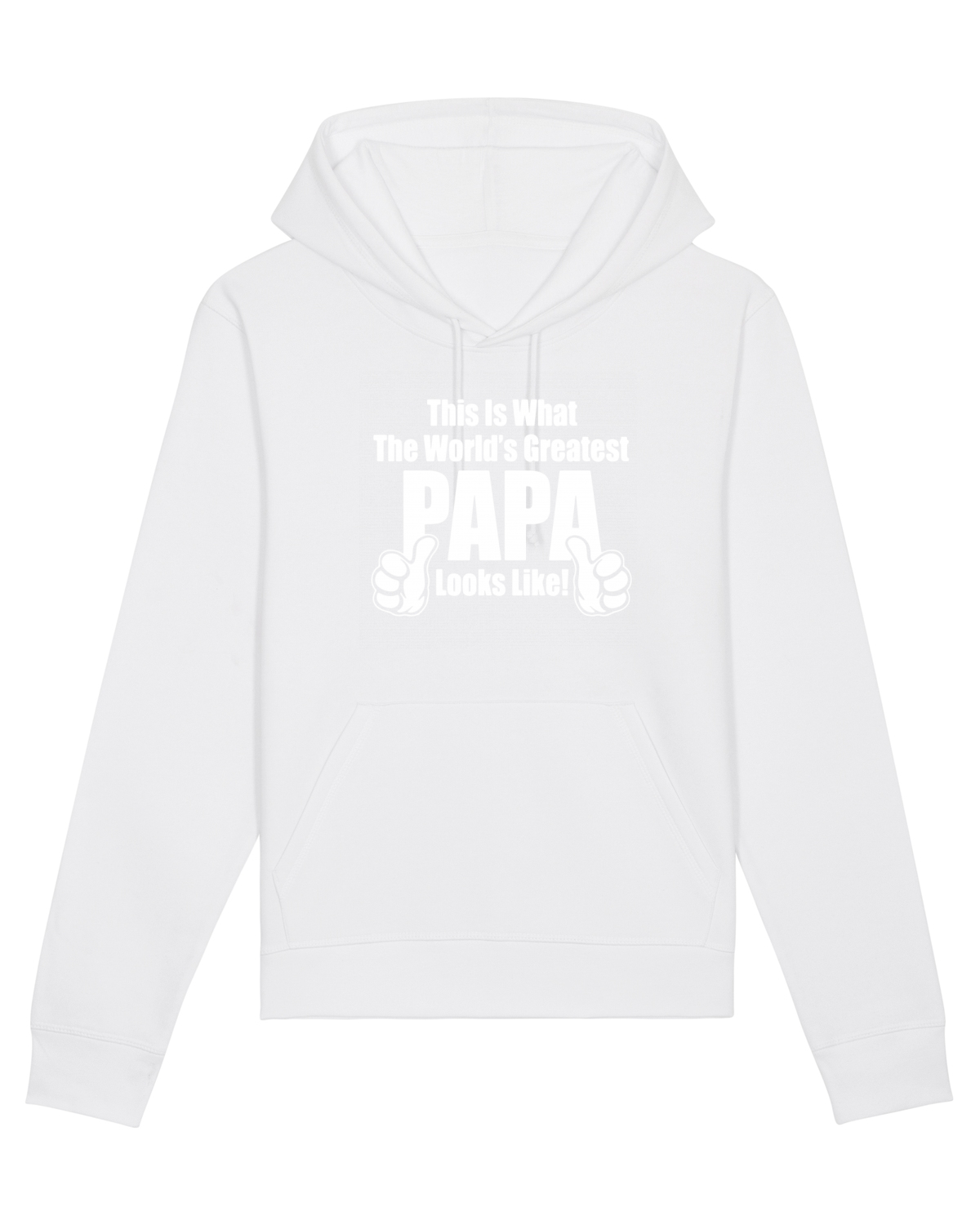 Hanorac Unisex Drummer White