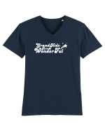 GRANDKIDS Tricou mânecă scurtă guler V Bărbat Presenter