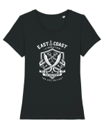 East Coast Anchor White Tricou mânecă scurtă guler larg fitted Damă Expresser