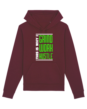 HUSTLE Burgundy