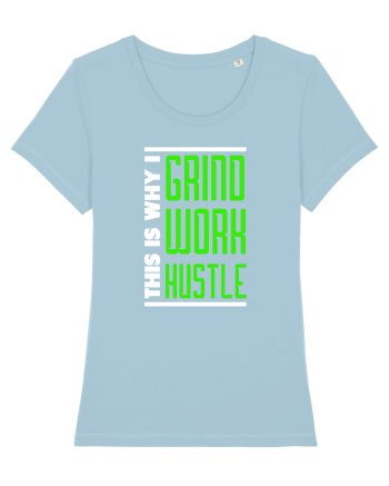 HUSTLE Sky Blue