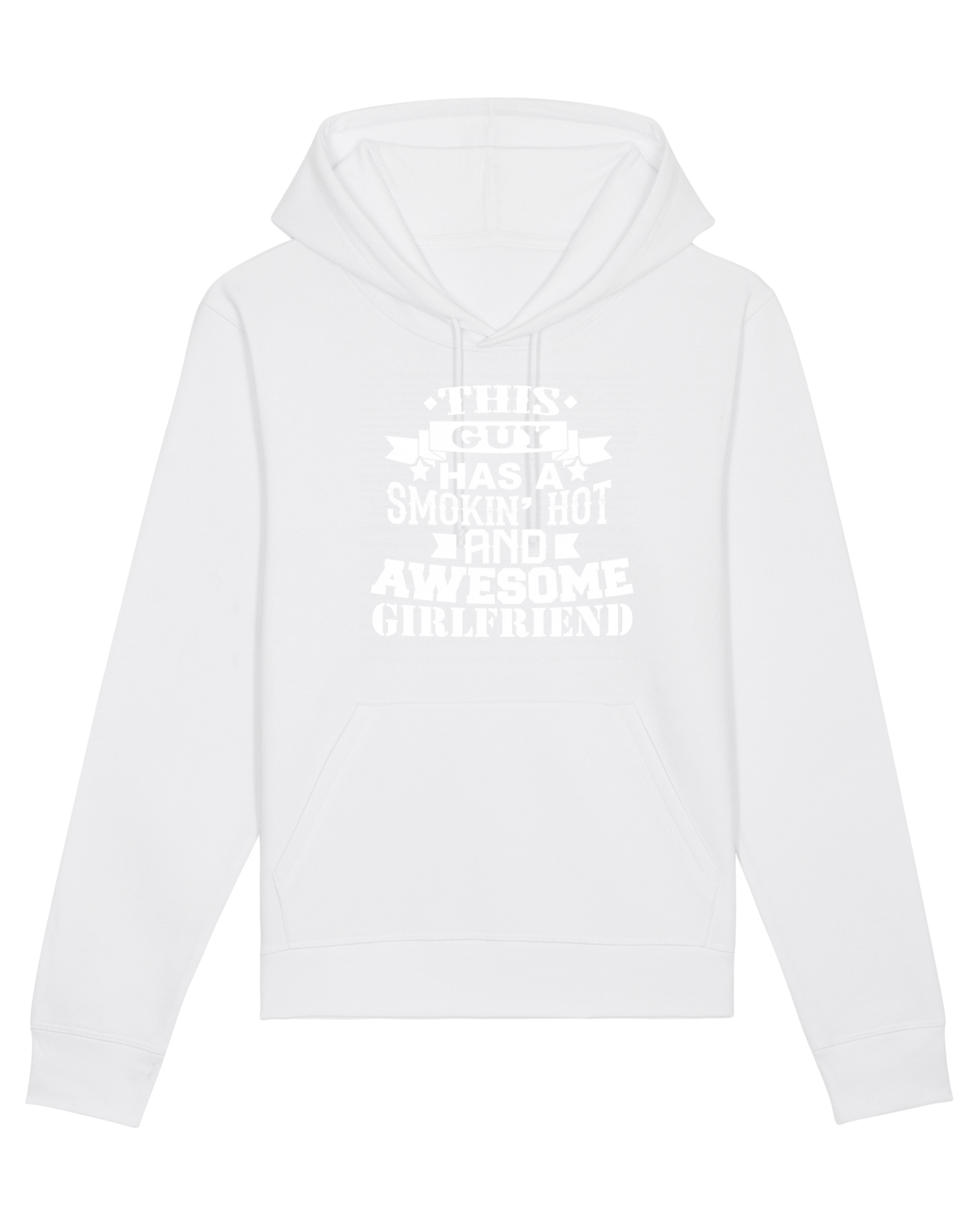 Hanorac Unisex Drummer White