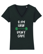 GYM Tricou mânecă scurtă guler V Damă Evoker