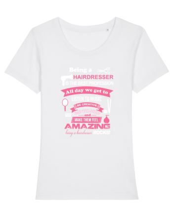 HAIRDRESSER White