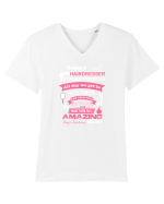 HAIRDRESSER Tricou mânecă scurtă guler V Bărbat Presenter