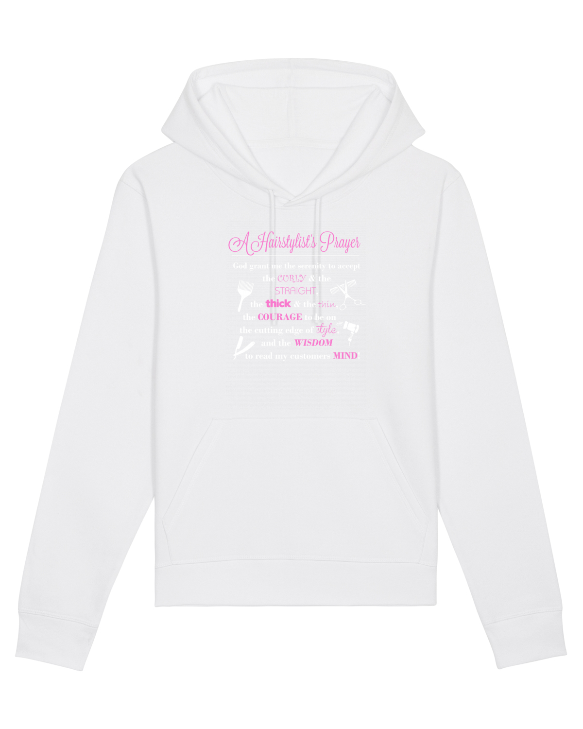 Hanorac Unisex Drummer White