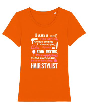 HAIR STYLIST Bright Orange