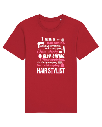 HAIR STYLIST Red
