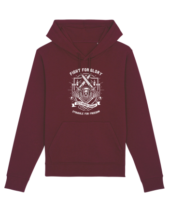 Fight For Glory Skeleton White Burgundy