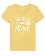 NANA Tricou mânecă scurtă guler larg fitted Damă Expresser
