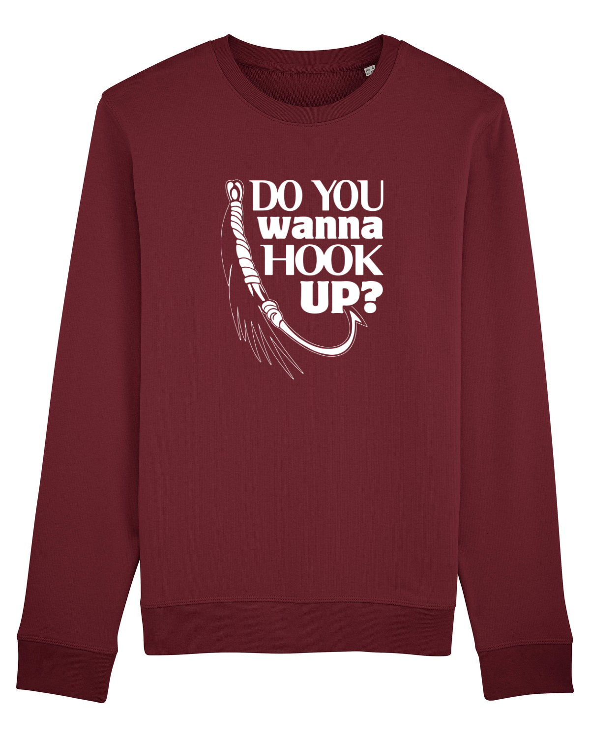Bluză mânecă lungă Unisex Rise Burgundy