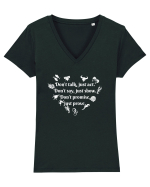 ZODIAC Tricou mânecă scurtă guler V Damă Evoker