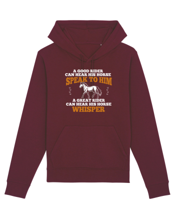 HORSE Burgundy