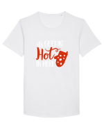 BAKING COOKING Tricou mânecă scurtă guler larg Bărbat Skater