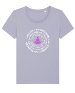 YOGA Tricou mânecă scurtă guler larg fitted Damă Expresser