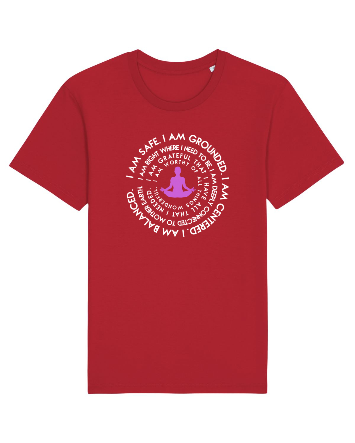 Tricou mânecă scurtă Unisex Rocker Red