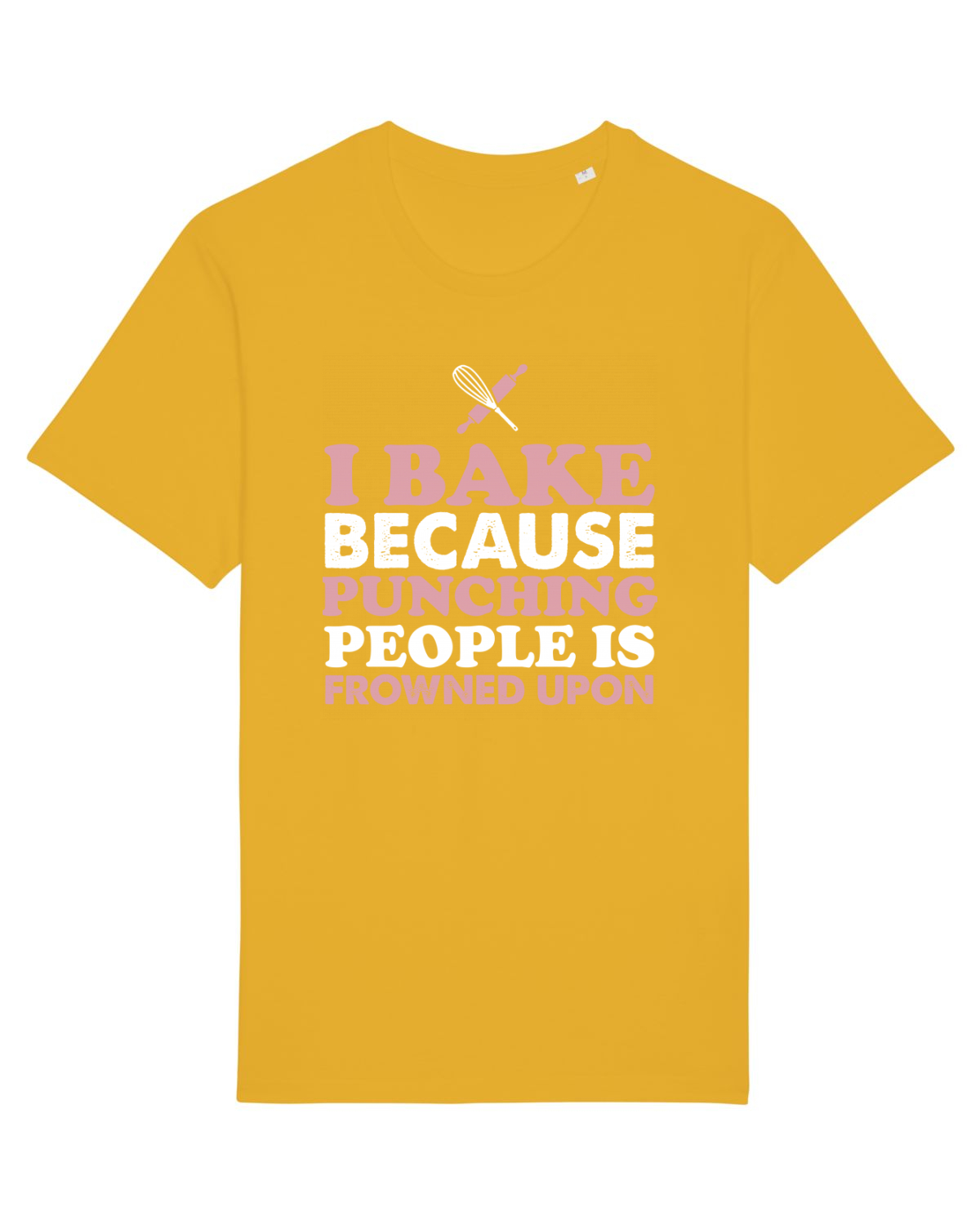 Tricou mânecă scurtă Unisex Rocker Spectra Yellow