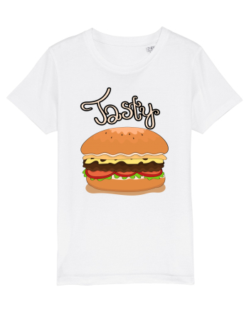 Tasty Hamburger White