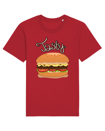 Tasty Hamburger Red
