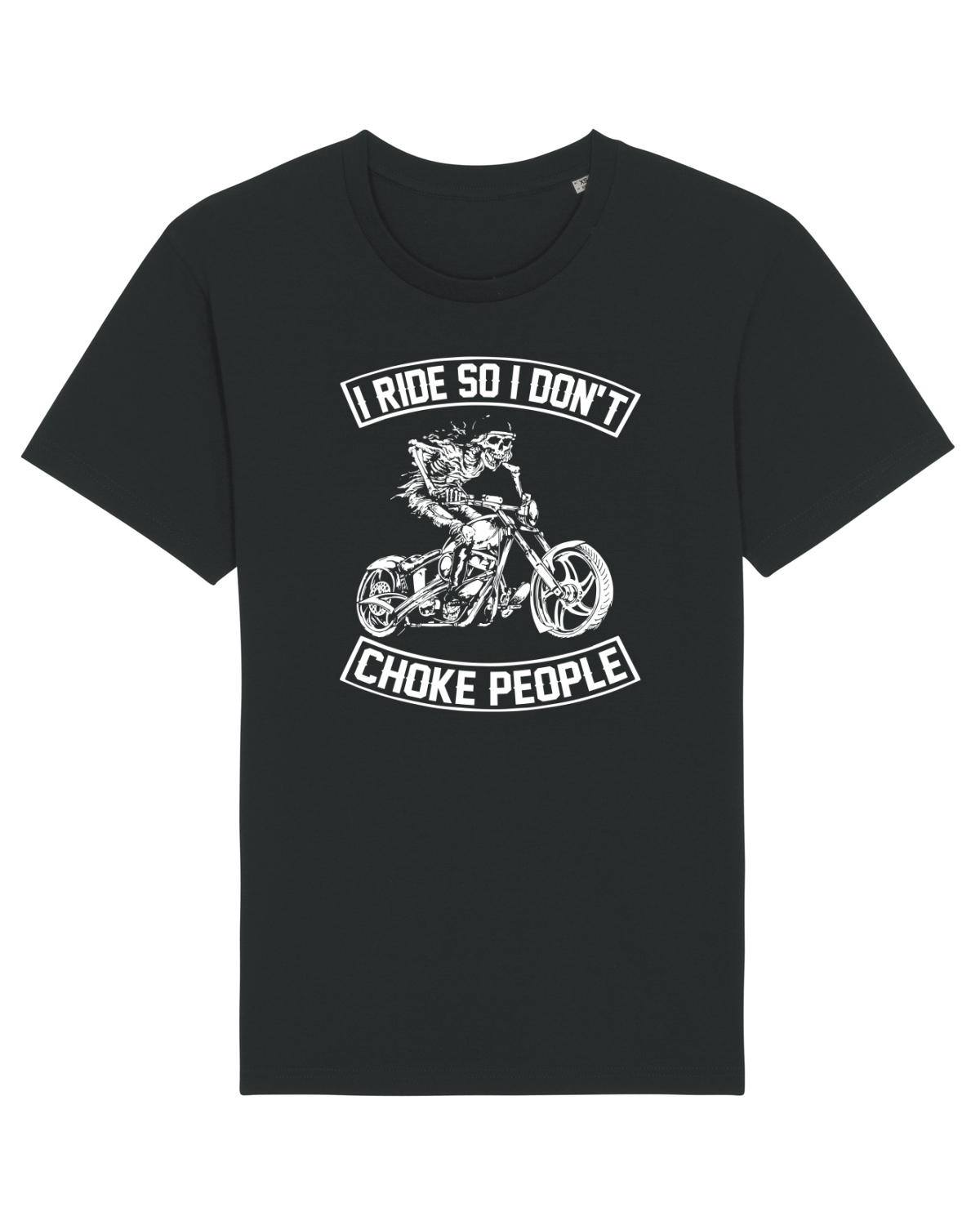 Tricou mânecă scurtă Unisex Rocker Black
