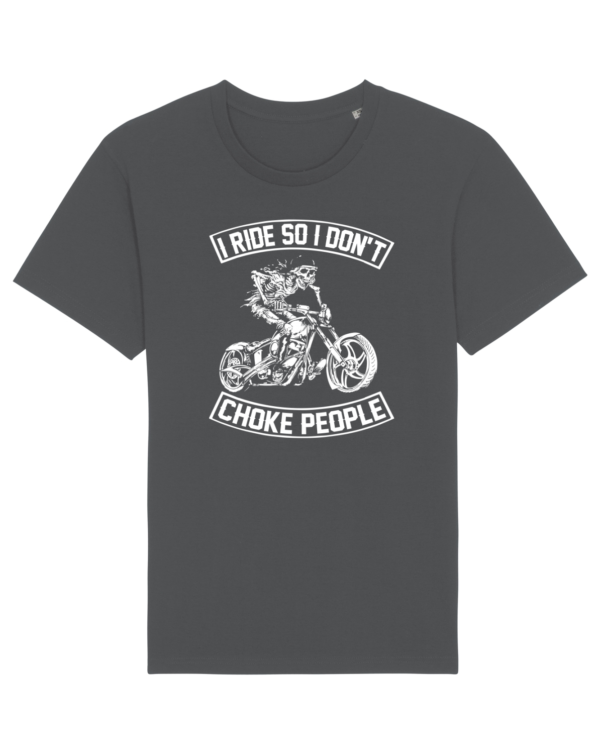 Tricou mânecă scurtă Unisex Rocker Anthracite
