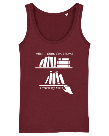 BOOKS Burgundy