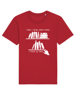 BOOKS Tricou mânecă scurtă Unisex Rocker