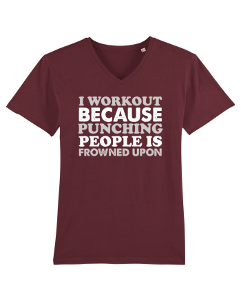 WORKING OUT Burgundy