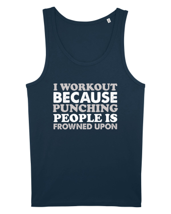 WORKING OUT Navy
