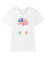 AMERICAN IRISH Tricou mânecă scurtă guler V Bărbat Presenter