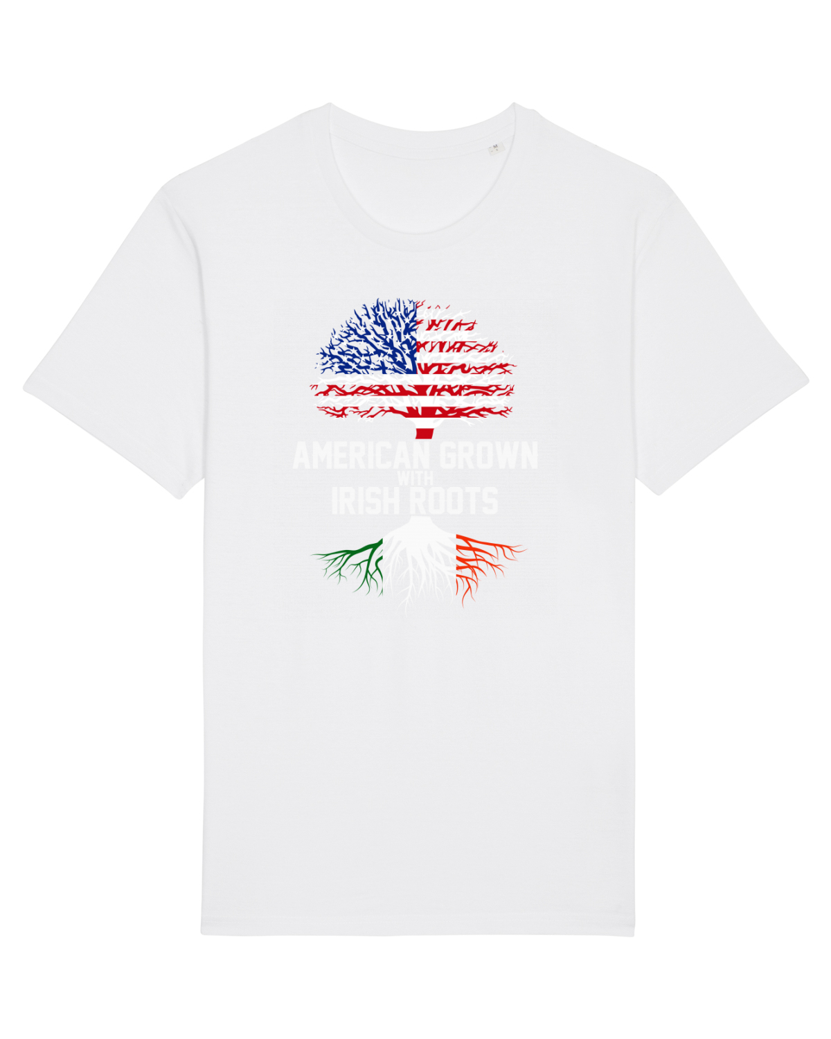 Tricou mânecă scurtă Unisex Rocker White