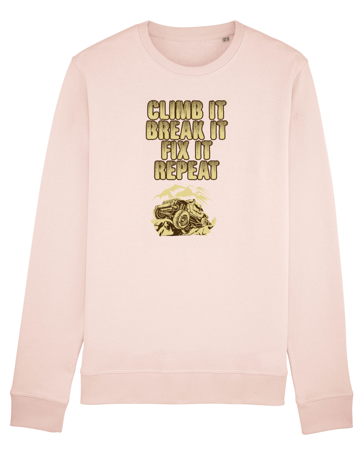 Bluză mânecă lungă Unisex Rise Candy Pink