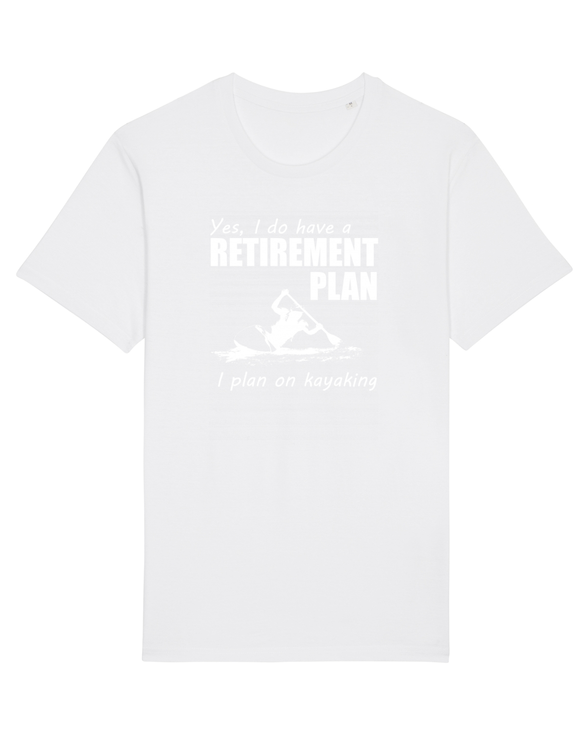 Tricou mânecă scurtă Unisex Rocker White