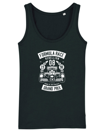 Formula Racing White Black