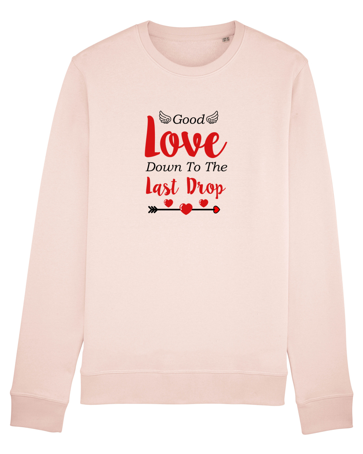 Bluză mânecă lungă Unisex Rise Candy Pink