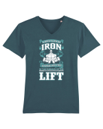 GYM Tricou mânecă scurtă guler V Bărbat Presenter